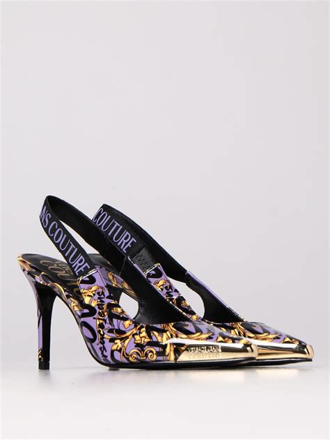 young versace lilac shoes|Versace shoes for women.